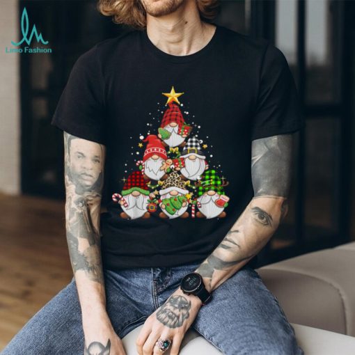 Shop Christmas Gnome Funny Family Pajamas Gnome Tree Xmas T Shirts