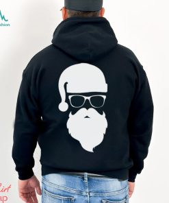 Shop4Ever Kids Hipster Santa with Glasses Christmas Graphic Child's Youth T Shirt