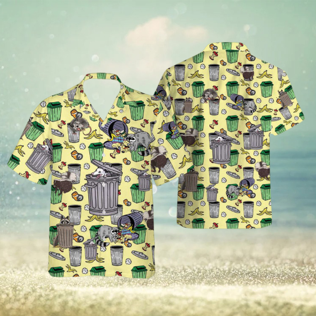 Shunk Raccoon Opossum Hawaiian Shirt Shunk Raccoon Opossum Hawaiian Shirt