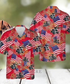 Sikorsky MH 53 Pave Low 4th July Hawaiian Shirt