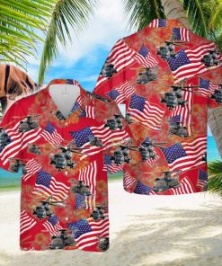 Sikorsky MH 53 Pave Low 4th July Hawaiian Shirt