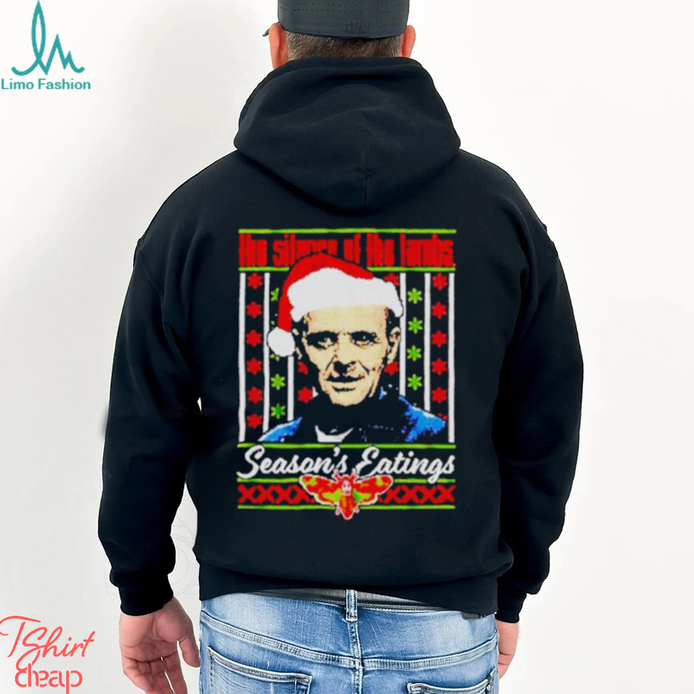 Silence of the lambs season’s eatings ugly Christmas shirt Silence of the lambs season’s eatings ugly Christmas shirt