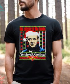 Silence of the lambs season’s eatings ugly Christmas shirt