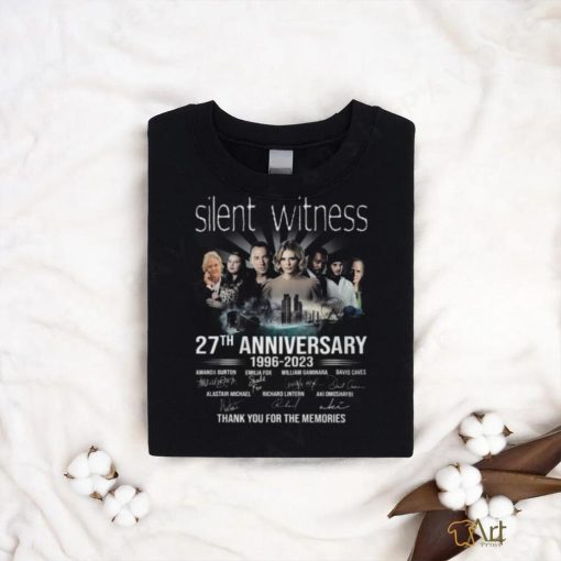 Silent Witness 27th Anniversary 1996 – 2023 Thank You For The Memories T Shirt