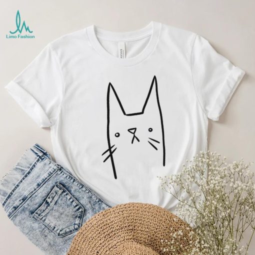 Silly Goofy Kitty T Shirt