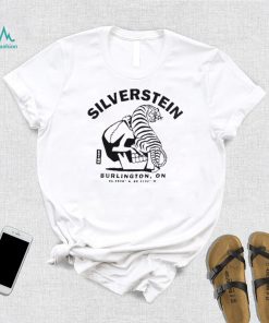 Silverstein burlington tiger skull shirt