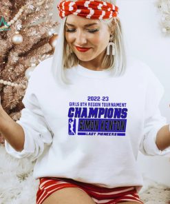 Simon Kenton Lady Pioneers 2022 23 Girls 8th Region Tournament Champions Shirt, hoodie, sweater, long sleeve and tank top Simon Kenton Lady Pioneers 2022 23 Girls 8th Region Tournament Champions Shirt