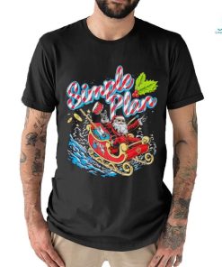 Simple plan Santa Claus sleigh shirt