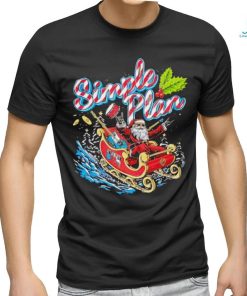 Simple plan Santa Claus sleigh shirt