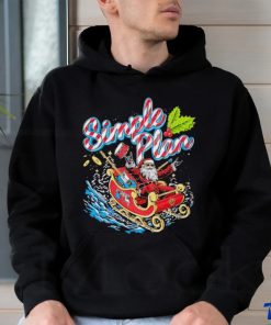 Simple plan Santa Claus sleigh shirt