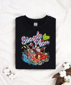 Simple plan Santa Claus sleigh shirt