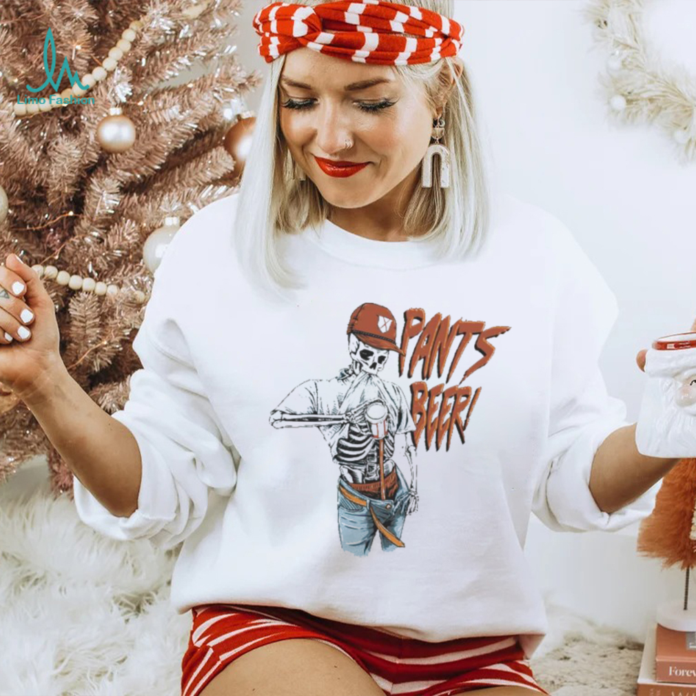 Skeleton pants beer shirt Skeleton pants beer shirt