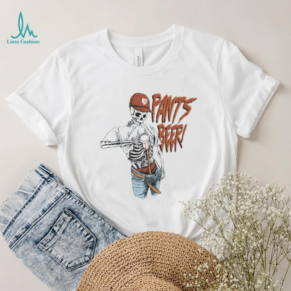 Skeleton pants beer shirt Skeleton pants beer shirt