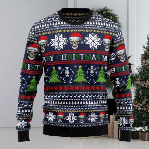 Skull Christmas Ugly Christmas Sweater