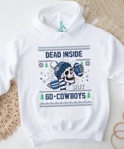 Skull Dead Inside But Go Cowboys Shirt