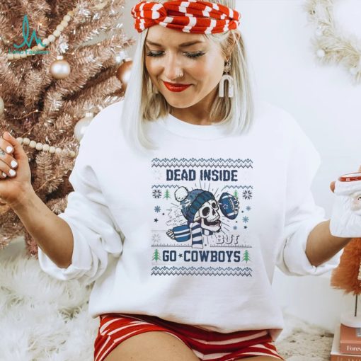 Skull dead inside but go Cowboys shirt