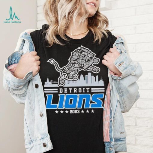 Skyline Detroit Lions 2023 shirt