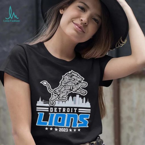 Skyline Detroit Lions 2023 shirt