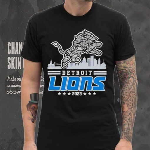 Skyline Detroit Lions 2023 shirt