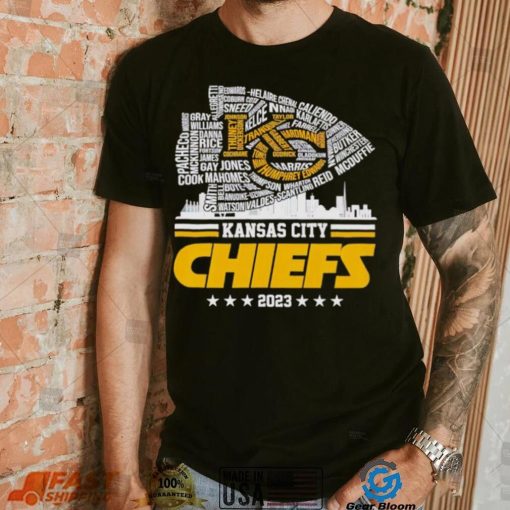 Skyline Kansas City Chiefs 2023 shirt