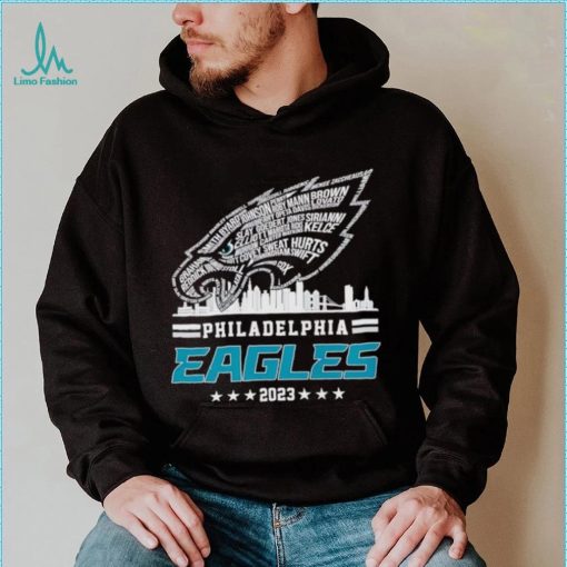 Skyline Philadelphia Eagles 2023 shirt