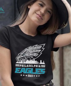 Skyline Philadelphia Eagles 2023 shirt