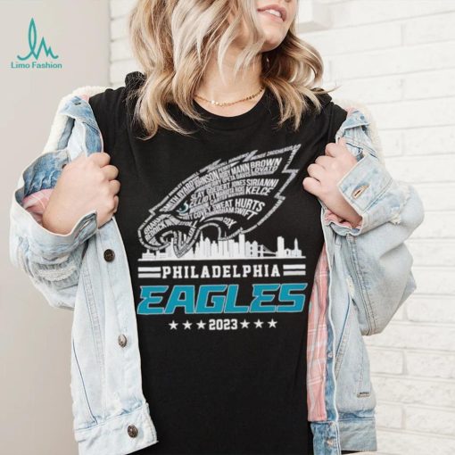Skyline Philadelphia Eagles 2023 shirt