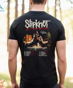 Slipknot Europe And UK 2024 25th Anniversary With Bleed From Within Here Come The Pain Schedule Lists T Shirt