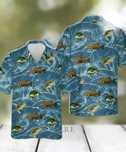 Smallmouth bass Fishing Hawaiian Shirt