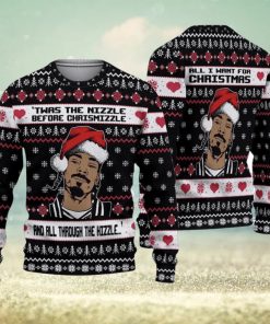 Snoop Dogg Ugly Christmas Sweater