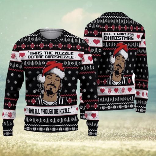 Snoop Dogg Ugly Christmas Sweater