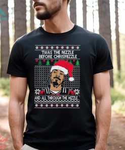 Snoop dog fo shizzle dizzle essential twas the nizzle before ugly Christmas sweater shirt, hoodie, sweater, long sleeve and tank top Snoop dog fo shizzle dizzle essential twas the nizzle before ugly Christmas sweater shirt