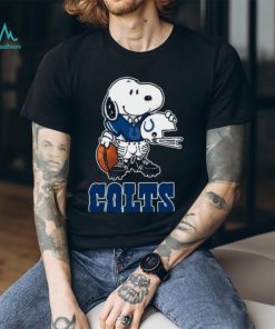 Snoopy A Strong And Proud Indianapolis Colts Player Shirt