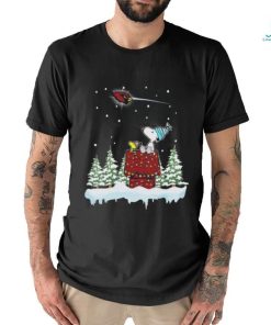 Snoopy And Woodstock Arizona Cardinals Christmas Tree Night Light shirt, hoodie, sweater, long sleeve and tank top Snoopy And Woodstock Arizona Cardinals Christmas Tree Night Light shirt
