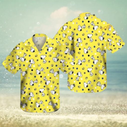 Snoopy And Woodstock Cartoon Peanuts Hawaiian Shirt for Adults