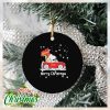 Snoopy And Woodstock Driving Car Advance Auto Parts Winter Christmas Ornament