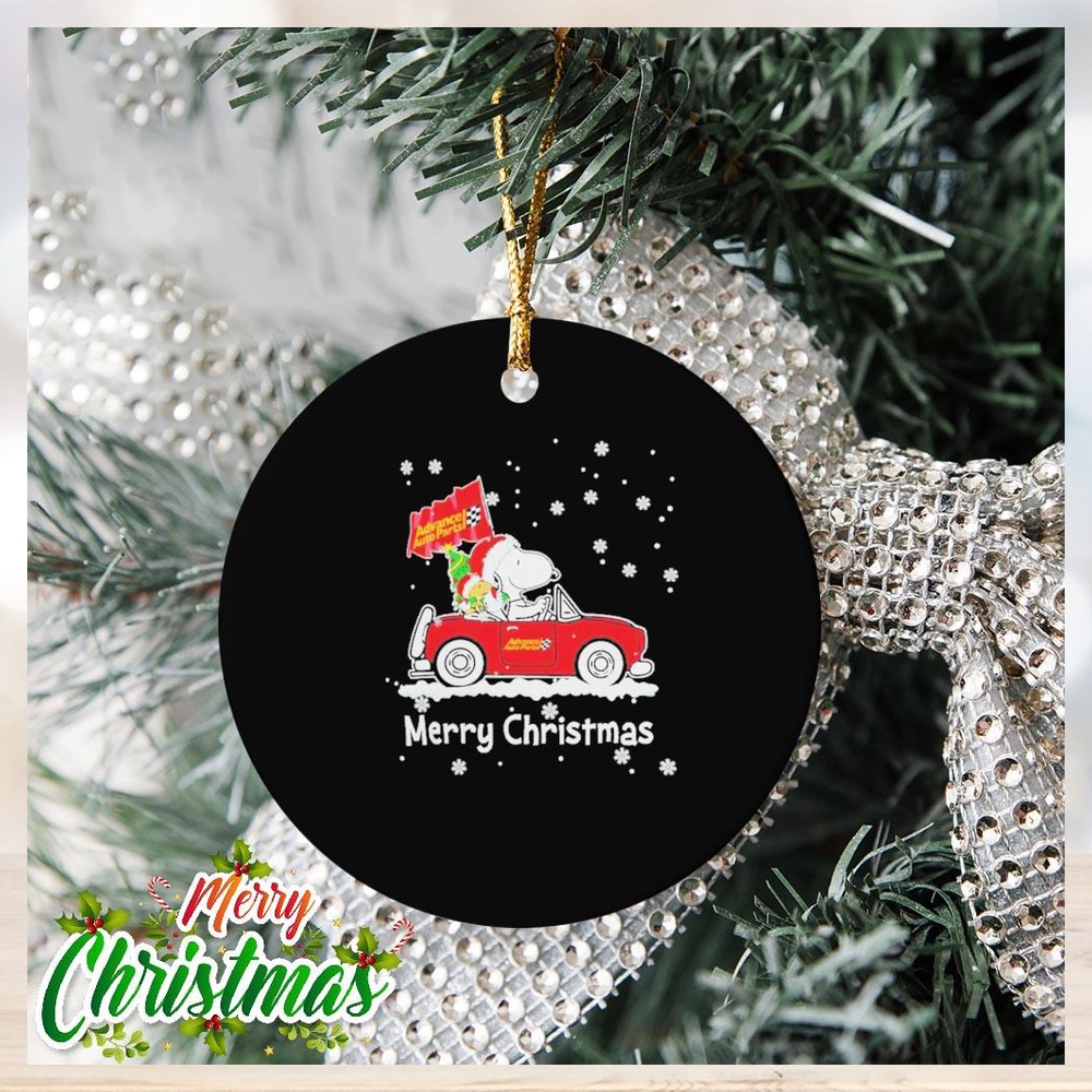 Snoopy And Woodstock Driving Car Advance Auto Parts Winter Christmas Ornament Snoopy And Woodstock Driving Car Advance Auto Parts Winter Christmas Ornament