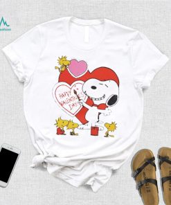 Snoopy And Woodstock Happy Valentine’s Day Shirt