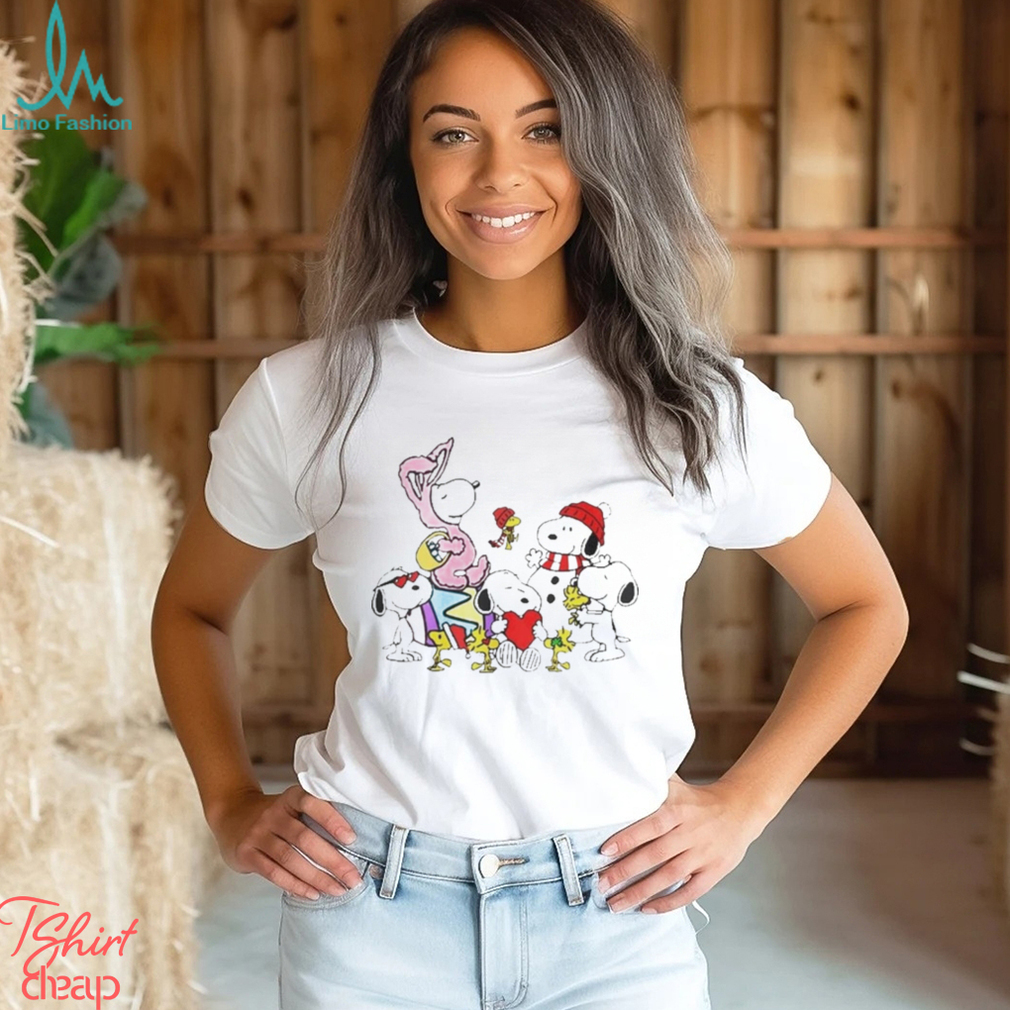 Snoopy And Woodstock Hat Santa Funny Merry Christmas Shirt Snoopy And Woodstock Hat Santa Funny Merry Christmas Shirt