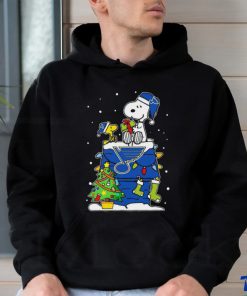 Snoopy And Woodstock St. Louis Blues Christmas Tree shirt