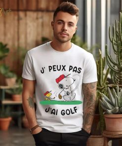 Snoopy And Wwoodstock J, Peux Pas J’ai Golf Shirt