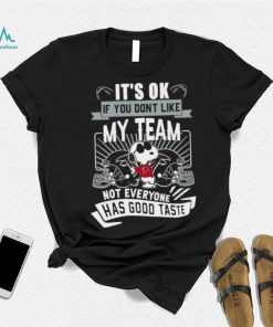 Snoopy Atlanta Falcons it’s ok if you don’t like my team not everyone has good taste shirt