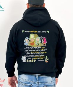 Snoopy Charlie Brown and Friends What Christmas Is All About Shirt