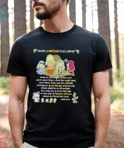 Snoopy Charlie Brown and Friends What Christmas Is All About Shirt