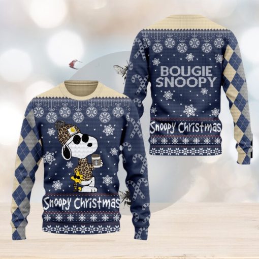 Snoopy Christmas Bougie Snoopy Ugly Sweater