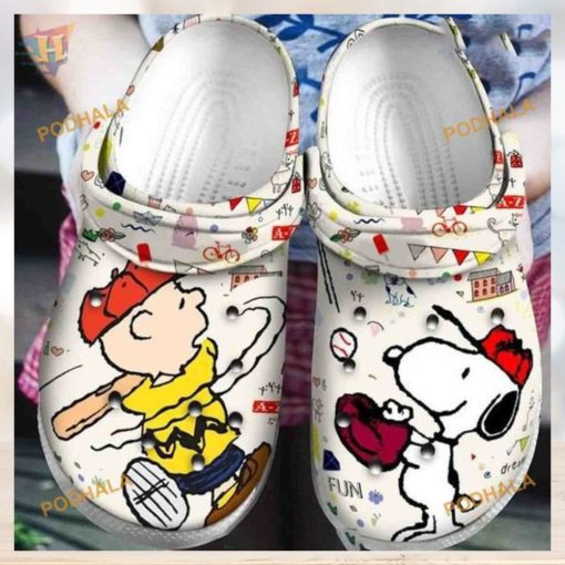 Snoopy Dog Custom Crocs Unique Birthday Gift Shoes