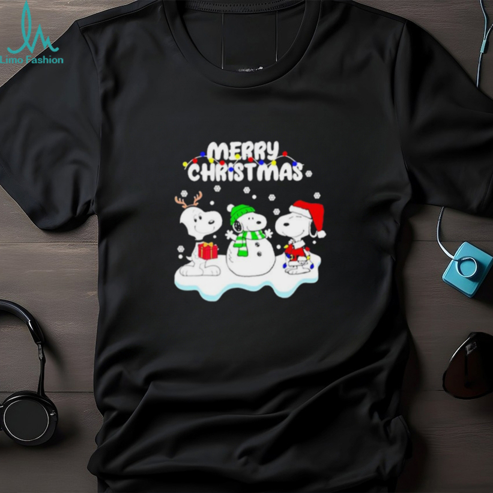 Snoopy Hat Santa Reindeer Merry Christmas shirt Snoopy Hat Santa Reindeer Merry Christmas shirt