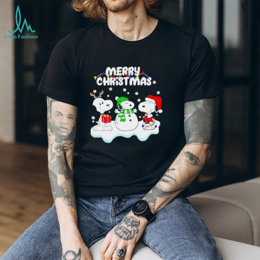 Snoopy Hat Santa Reindeer Merry Christmas shirt Snoopy Hat Santa Reindeer Merry Christmas shirt