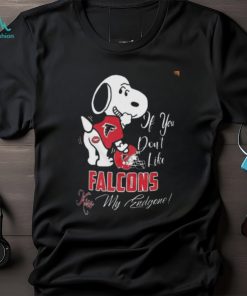Snoopy If You Dont Like Atlanta Falcons Kiss My Endzone Shirt