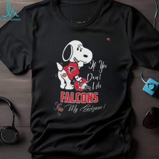 Snoopy If You Dont Like Atlanta Falcons Kiss My Endzone Shirt